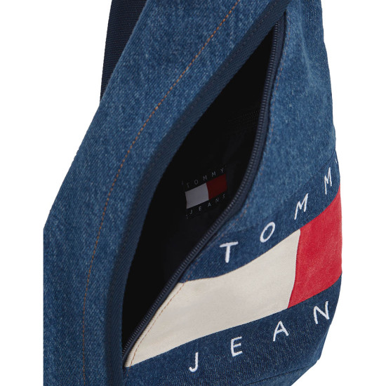 Tommy Hilfiger Τσάντα πλάτης Archive Denim Sling